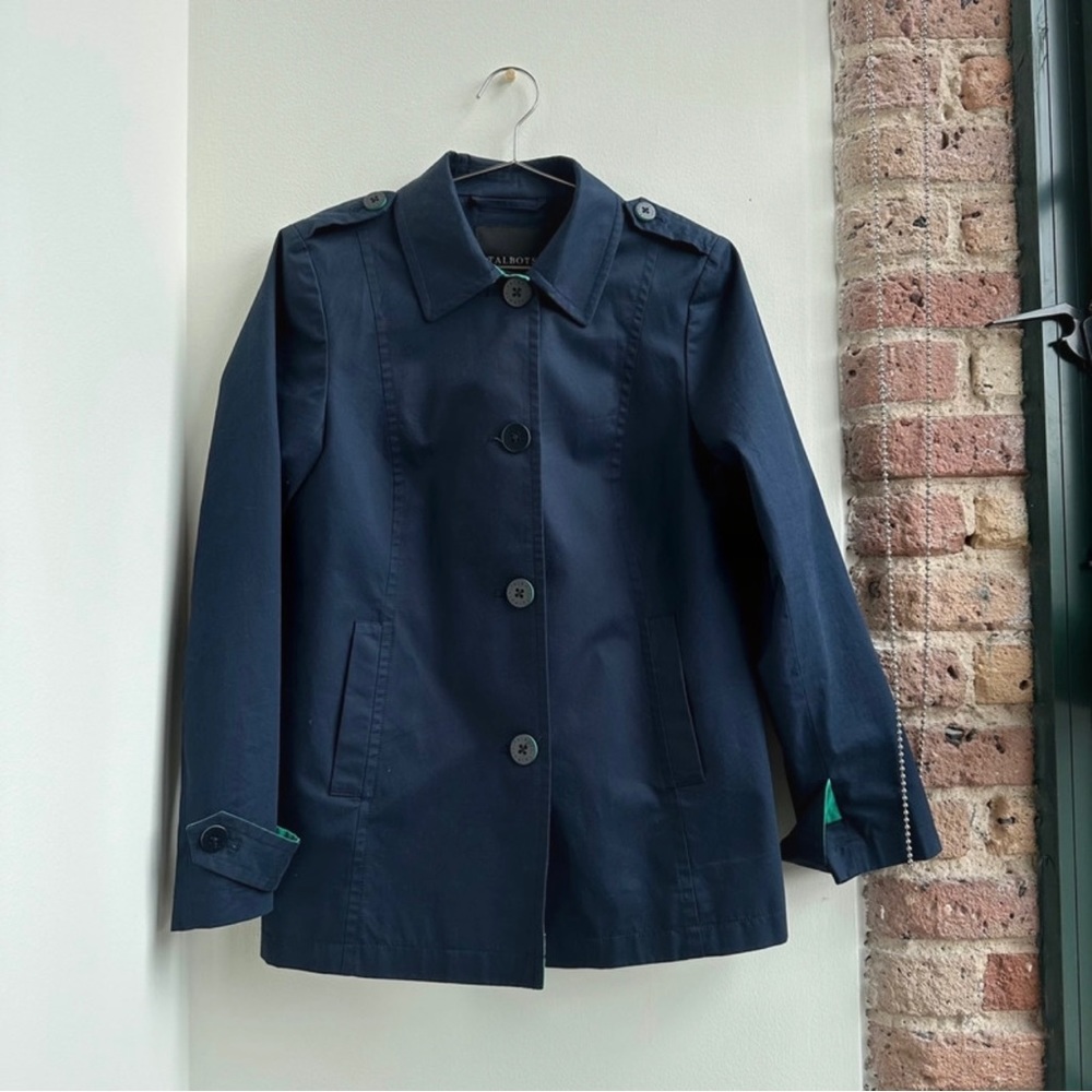 Cropped Trench Coat